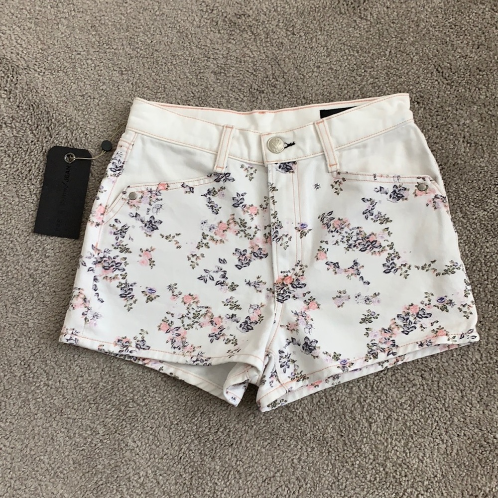 rag & bone Ellie Jean Shorts in Micro Floral